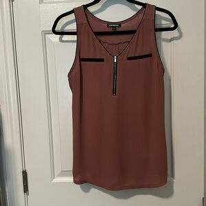 Express dress tank top mauve